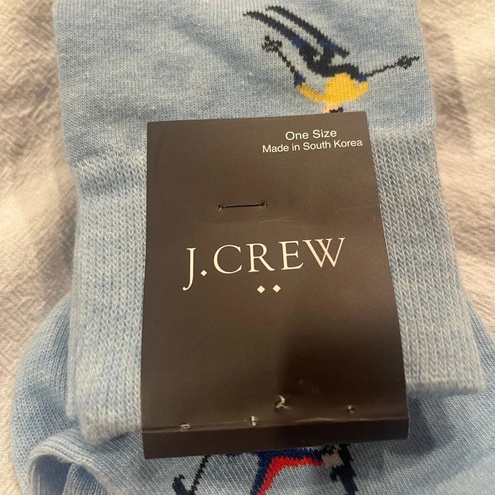 J. Crew Blue Casual Skiing Socks